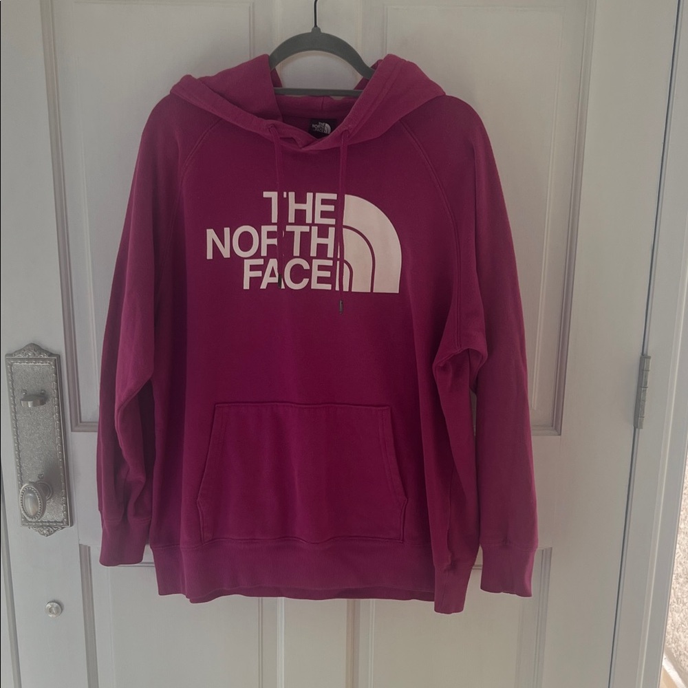 The North Face Fuchsia Hoodie